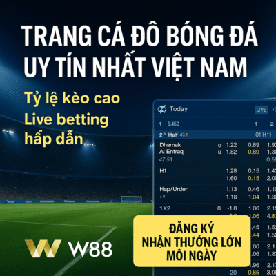 trang cá cược bóng đá uy tín nhất việt nam